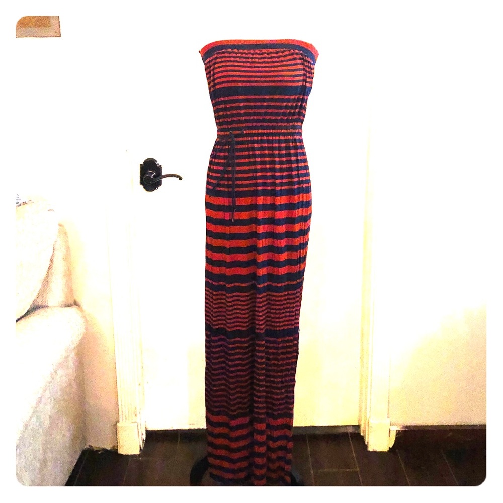 Strapless Maxi Dress